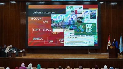 معهد تيودور بلهارس ينظم ندوة حول تعزيز الجهود لمواجهة التغيرات المناخية