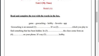 مراجعات نهائية.. أسئلة تقييم الأسبوع السابع لغة إنجليزية لـ الصف الأول الإعدادي