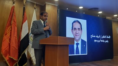 رئيس جامعة بورسعيد يستقبل الأمين المساعد للمجلس الأعلى للجامعات