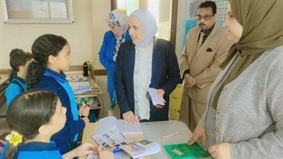 وكيل مديرية التربية والتعليم بالقاهرة تتابع سير العملية التعليمية في مدارس غرب مدينة نصر