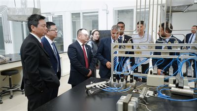  الجامعة المصرية اليابانية تستقبل وفد جامعة ووهان للتكنولوجيا لبحث التعاون المشترك