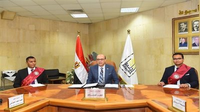 رئيس جامعة أسيوط يلتقي بمجلس اتحاد الطلاب الجديد للعام الجامعي 2024-2025