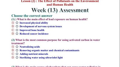 مراجعات نهائية.. اسئلة تقييم الأسبوع الـ 13 لـ العلوم التطبيقية science الصف الأول الثانوي
