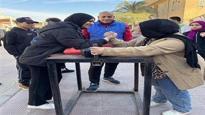 جامعة حلوان تحتفل بالرياضة بتنظيم مهرجان الرياضة للجميع لطلابها