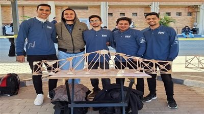 كلية الهندسة بالمطرية جامعة حلوان تحصد المركز الثاني في مسابقة BBM