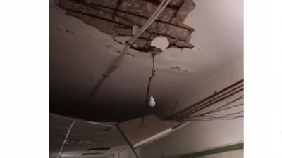 جامعة سوهاج تكشف حقيقة سقوط سقف بالمستشفي الجامعي 