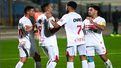 الزمالك يتصدر الدوري المصري بثنائية نظيفة فى مرمى الاتحاد السكندري.. فيديو