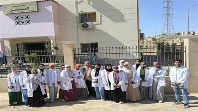 جامعة حلوان تنظم قوافل طبية توعوية وعمل مبادرة جديدة لخدمة المجتمع