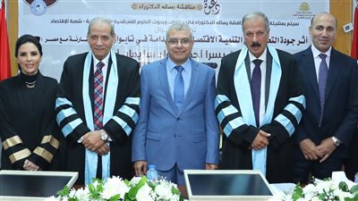 جامعة الزقازيق تستقبل وزير التربية والتعليم الأسبق خلال زيارة لمناقشة رسالة دكتوراه