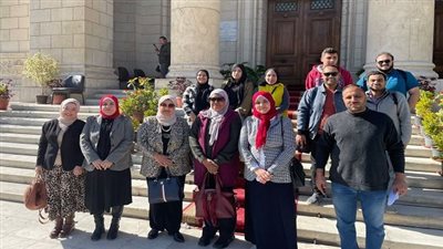 جامعة القاهرة تختتم المرحلة الأولي من مبادرة بداية بزيارة دار مسنين بيت العيلة