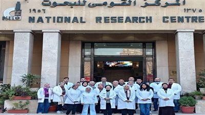 قافلة طبية من المركز القومي للبحوث تخدم 1980 مريضًا في قرية الرهاوي بالجيزة