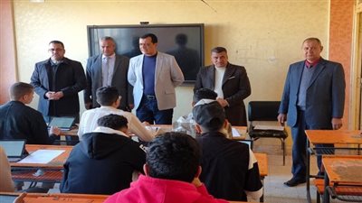 مدير تعليم سوهاج يتابع سير امتحانات الفصل الدراسي الأول بمدارس جهينة