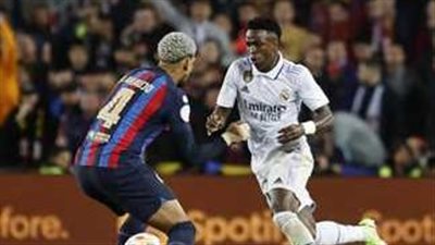 موعد مباراة ريال مدريد وبرشلونة اليوم نهائي كأس السوبر الإسباني.. والقنوات الناقلة