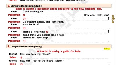 مراجعات نهائية.. 32 قطعة محادثة على نصف منهج اللغة الانجليزية لـ الصف الثالث الإعدادي