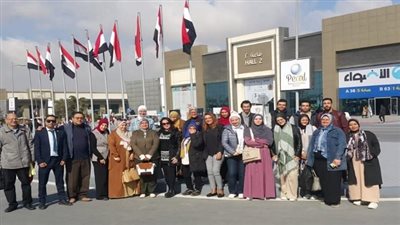 زيارة طلاب جامعة القاهرة لمعرض القاهرة الدولي للكتاب في نسخته الـ 56