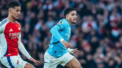 شاهد| ملخص لمسات عمر مرموش في مباراة مانشستر سيتي وآرسنال بالدوري الإنجليزي