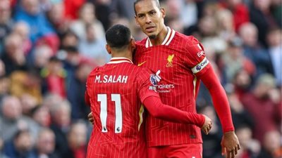 محمد صلاح وفان دايك يغيبان عن ليفربول أمام بليموث بكأس الاتحاد الإنجليزي