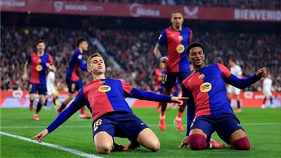 شاهد| ملخص وأهداف مباراة برشلونة ضد إشبيلية في الدوري الإسباني