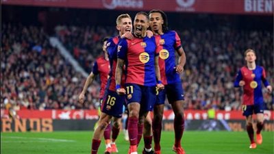 ترتيب الدوري الإسباني بعد رباعية برشلونة فى مرمى إشبيلية
