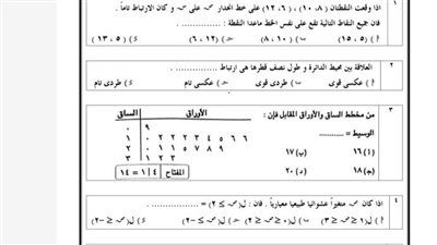 حملها الآن.. نموذج الوزارة الثاني في الإحصاء الثانوية العامة 2025