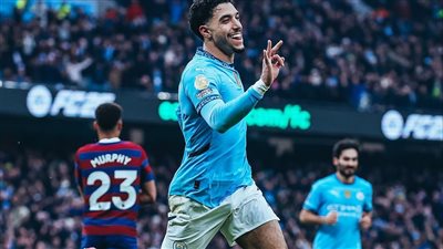 شاهد هاتريك عمر مرموش فى مباراة مانشستر سيتي ضد نيوكاسل فى الدوري الإنجليزي