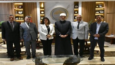 مفتي الجمهورية يزور جامعة السادات ويشارك في ندوة تثقيفية حول تجديد الخطاب الديني