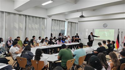 رئيس الجامعة الالمانية: دمج التدريب القانوني في المنظومة الأكاديمية بكلية الحقوق هو أحد أهدافها الاستراتيجية