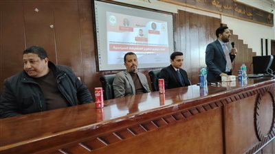 جامعة مدينة السادات تنظم الدورة التثقيفية ولقاءحوارى لتعزيز المشاركه السياسىية 