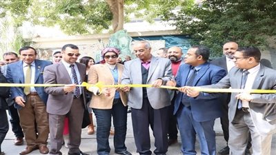 جامعة الأقصر تطلق شارة بدء انطلاق معرض سيمبوزيوم الفنون الدولي الأول