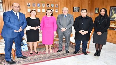 جامعة حلوان تعزز شراكاتها الدولية مع جامعة الصداقة الروسية