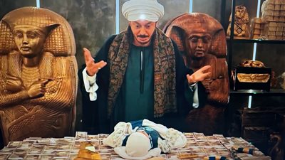 مصطفى شعبان: شخصية الصعيدي في حكيم باشا استفزتني..وسهر الصايغ إمكانيتها مرعبة ورياض الخولي رائع