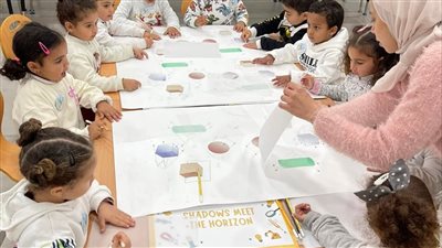 ورش إبداعية للأطفال بمركز سيجر إكسبلوررز بالمدرسة الألمانية الدولية DISK بالGUC