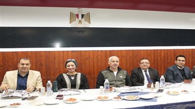 إفطار جماعي يجمع أسرة حقوق جامعة أسيوط في ختام الفعاليات الرمضانية