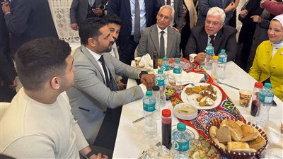 جامعة المنوفية تشارك في الإفطار الرمضاني السنوي للطلاب الوافدين بحضور وزير التعليم العالي