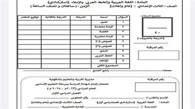 ماهو نظام البوكليت فى امتحانات الإعدادية ؟ مميزات وعيوب..نماذج إسترشادية 