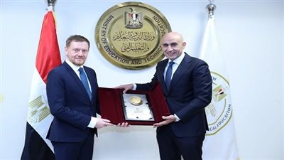 وزير التربية والتعليم يبحث انشاء ١٠٠ مدرسة مصرية ألمانية مع رئيس وزراء ولاية ساكسونيا