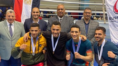 منتخب ملاكمة جامعة طنطا يحصد المركز الثاني في دورة الشهيد الرفاعي