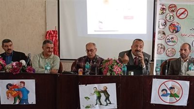 جامعة حلوان تنظم ندوة توعية بكلية التكنولوجيا والتعليم حول نبذ العنف