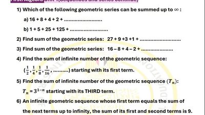أسئلة تقييم الأسبوع العاشر الرياضيات العامة لغات ثانية ثانوي