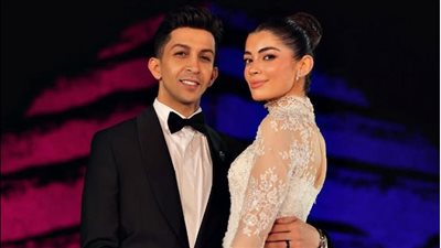 حفل زفاف ليلى أحمد زاهر وهشام جمال.. أول صور من الحفل