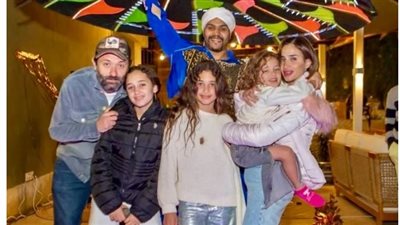 ابنة كريم محمود عبد العزيز ترد على شائعة انفصال الفنان عن والدتها