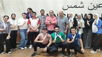 جامعة حلوان تكتسح بطولة الشهيد الرفاعي بـ ١١ ميدالية