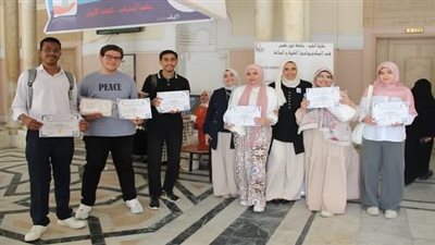 جامعة عين شمس تقود التوعية بنظافة الأيدي في احتفال عالمي لمكافحة العدوى