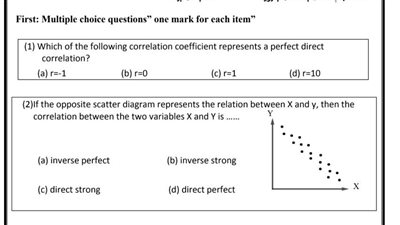 نموذج الوزارة في الاحصاء لغات لـ الثانوية العامة 2025