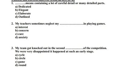الثانوية العامة 2025.. حمل الآن مجانا 12 نموذجا استرشاديا في اللغة الإنجليزية بي دي إف