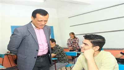 امتحانات الصفي الأول والثاني الثانوي تبدأ بنجاح وتنظيم محكم من تعليم سوهاج