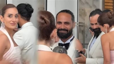 حفل زفاف أمينة خليل وأحمد زعتر في سرية تامة والجمهور يتساءل 