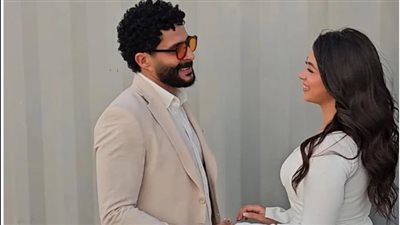 هايدي رفعت ومصطفى منصور يحتفلان بخطوبتهما في أجواء رومانسية