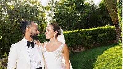 الصور الأولى من حفل زفاف أمينة خليل على المصور أحمد زعتر