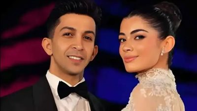 ليلى زاهر تحتفل بعيد ميلاد هشام جمال الأول بعد الزواج